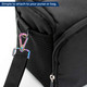 Crossbody Shoulder Strap with Rainbow Swivel Hooks & Slider Buckle